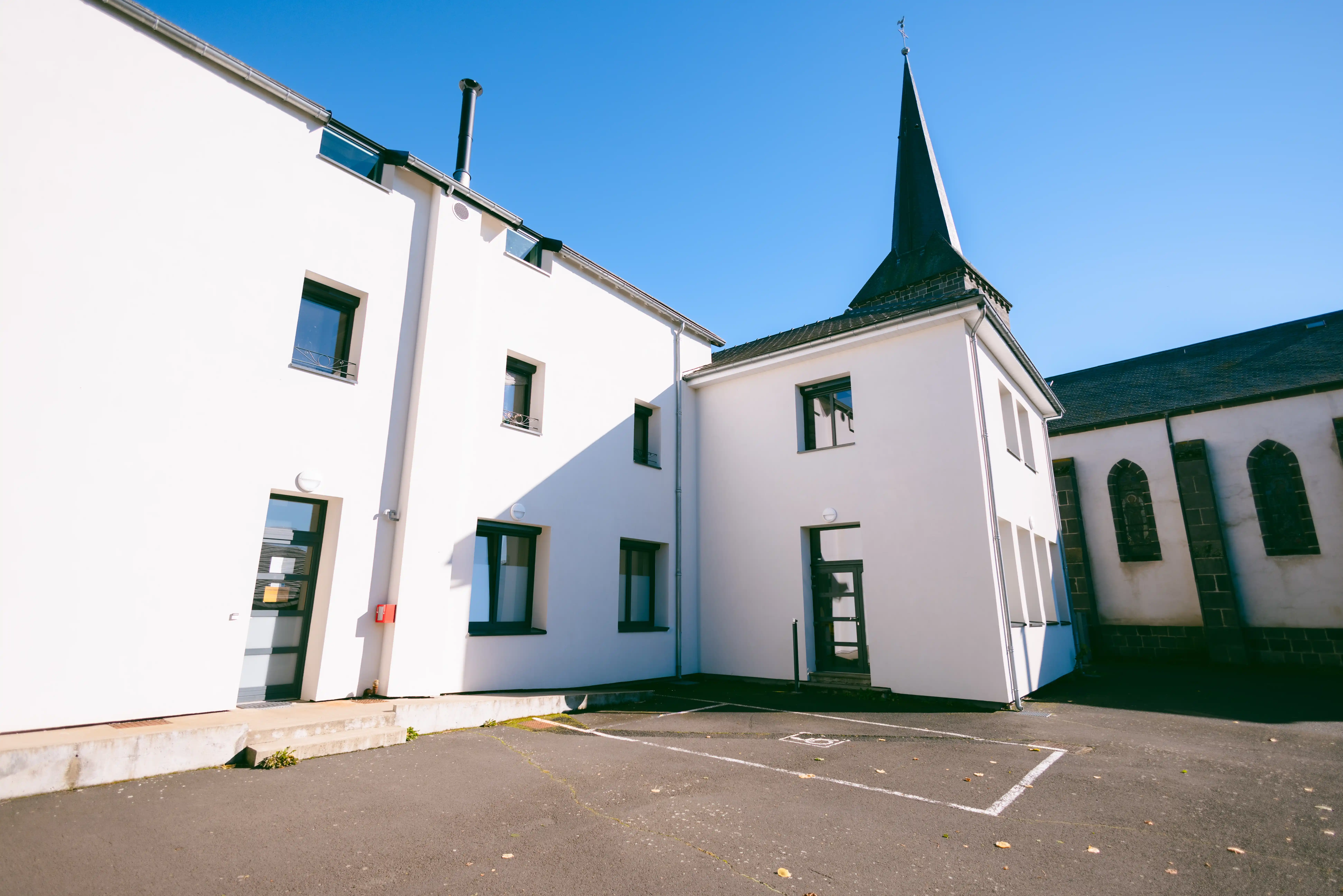 Salle technique et matériel moderne