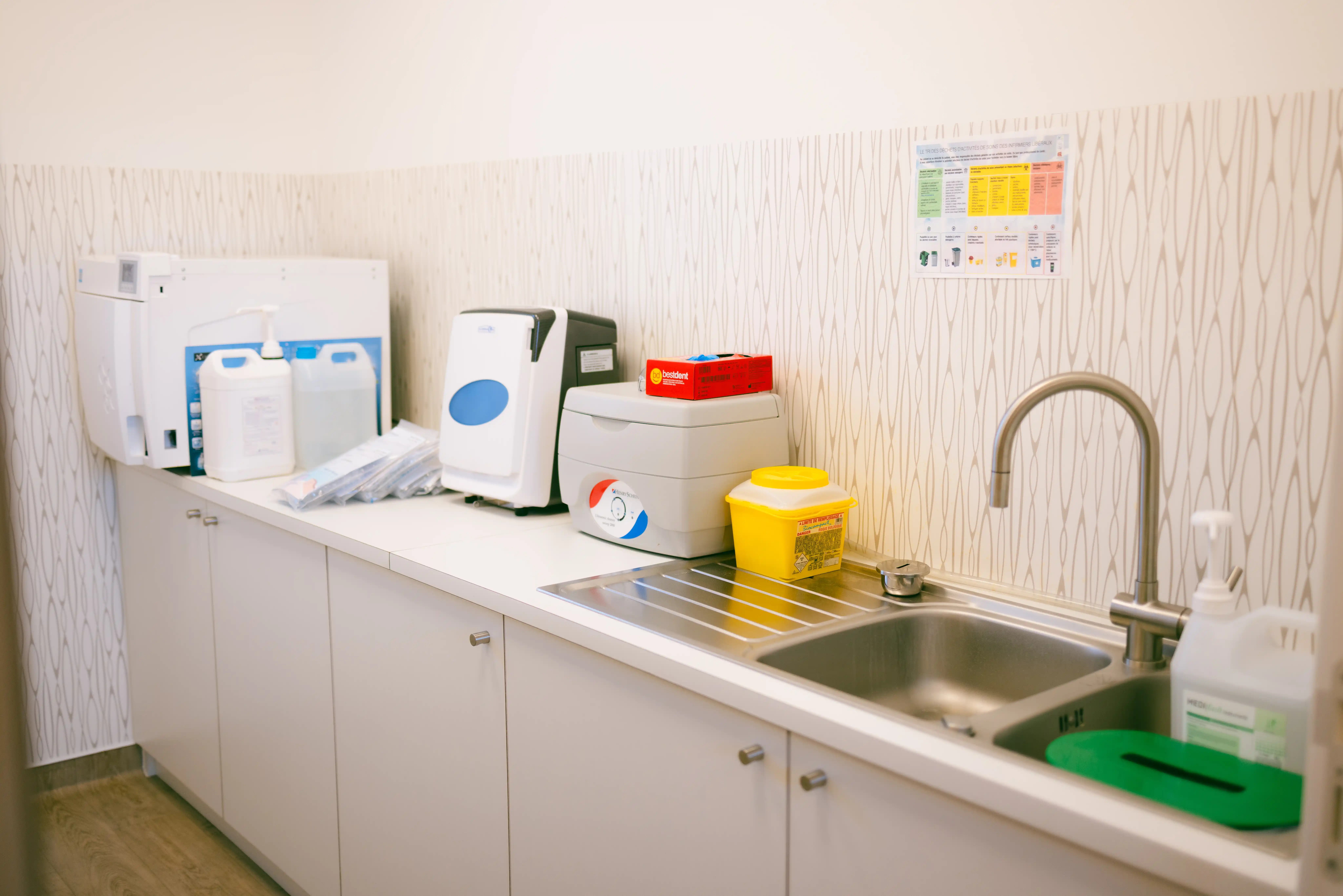 Accueil du cabinet d’orthodontie